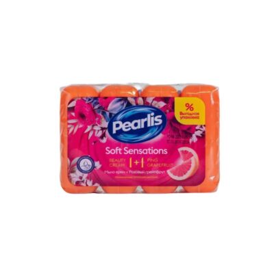 Jabón Baño Pomelo con Crema Pearlis 85g x 4