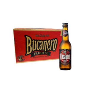 Caja de Cerveza Bucanero Fuerte 24ud