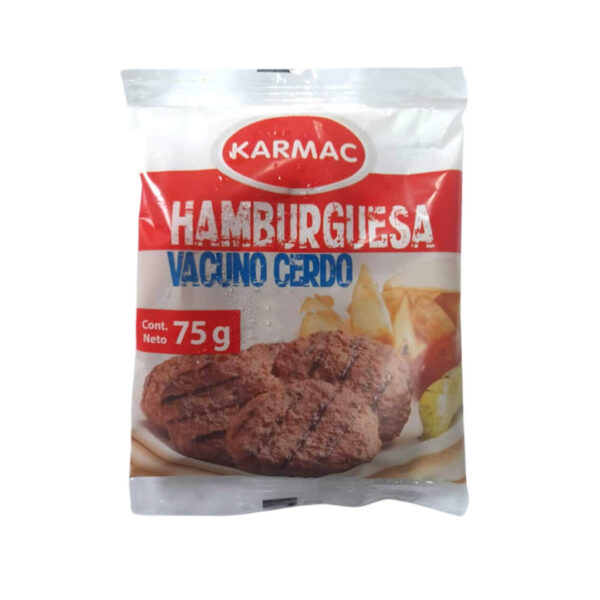 Hamburguesas Mixta Res y Cerdo Karmac 5x75g