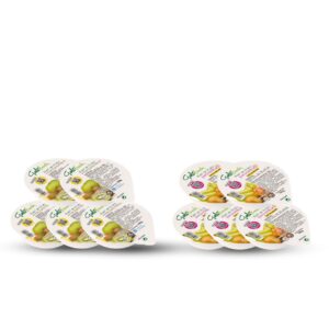 Pack Puré De Fruta Manzana-Kiwi y Plátano-Pera 10 uds