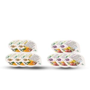 Pack De Puré De Frutas Sabor Naranja- Plátano Y Manzana-Pera (10uds)