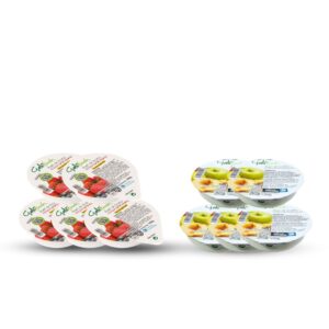 Pack De Puré de Frutas Fresa-Arándanos y Manzana-Melocotón 10 uds