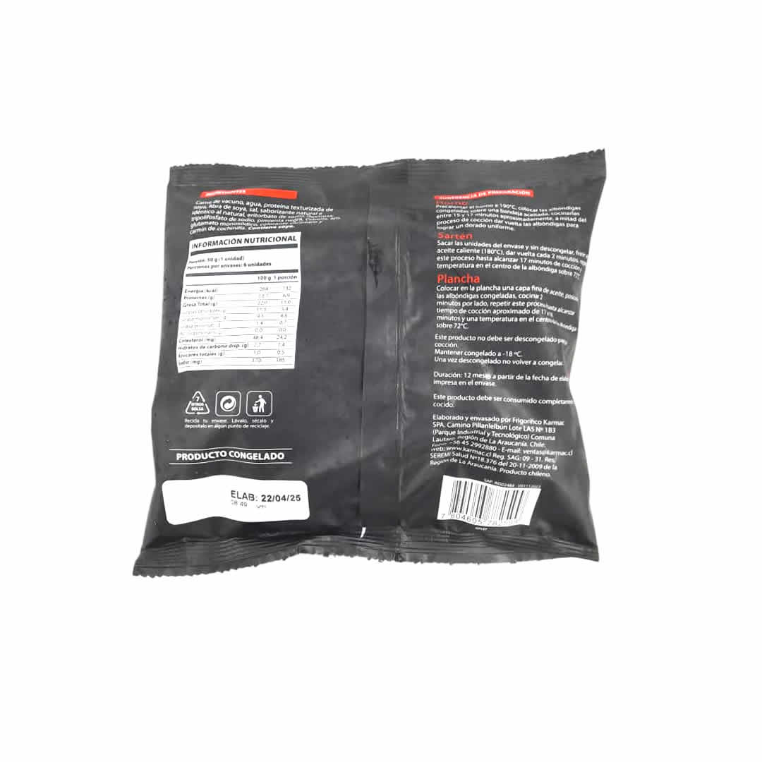 Albóndigas de Res Karmac 300g - Imagen 2