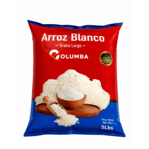 Arroz Blanco Óptimo Columba 5Lb