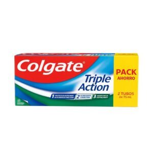 Pasta Triple Acción Colgate 2x75g