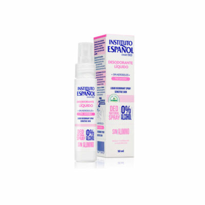 Desodorante Spray Piel Sensible 0% Alcohol Sin Aluminio 50ml
