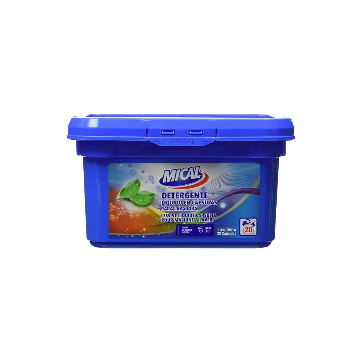 Detergente en Cápsulas Mical 20u