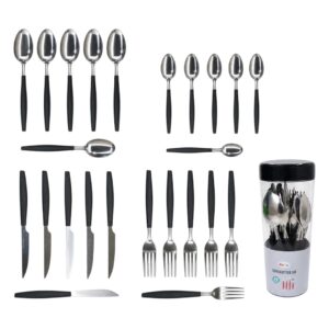 Set Cubiertos Híbrido Con Acabado Mate 25uds