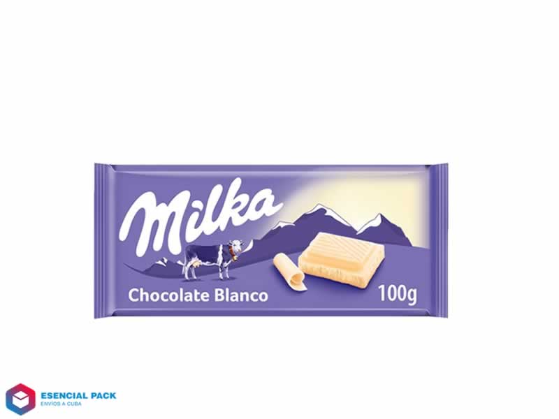 Tableta de chocolate Milka Chocolate Blanco 100g