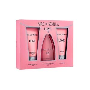 Estuche Aire de Sevilla Love (Perfume + Gel + Crema)