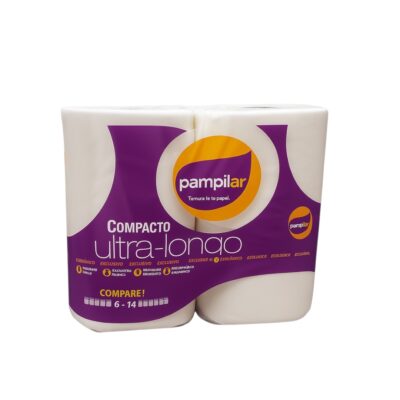Papel Higiénico Pampilar Ultra Largo 4 Uds