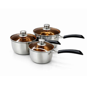 Set de Ollas Inoxidables 6 Piezas