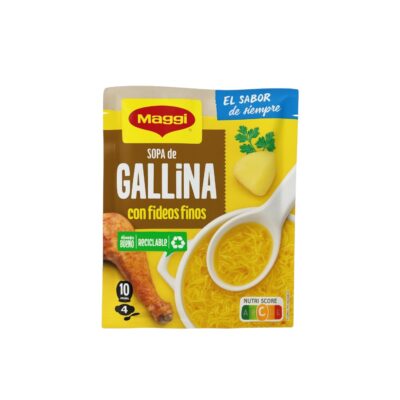 Sopa De Gallina Con Fideos Maggi 68g