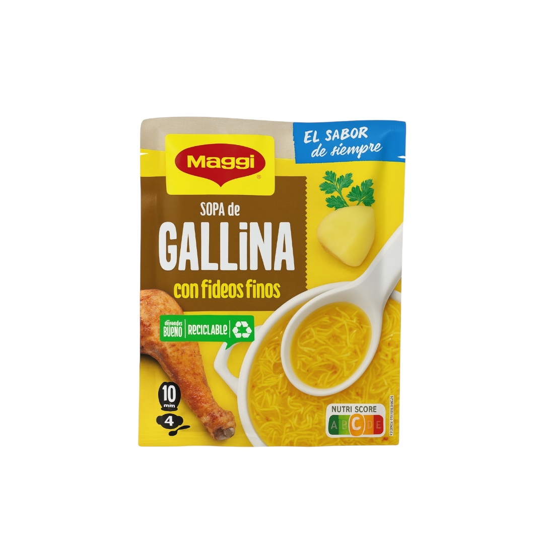 Sopa De Gallina Con Fideos Maggi 68g