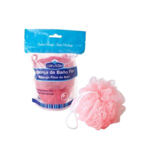 Esponja de baño tipo flor