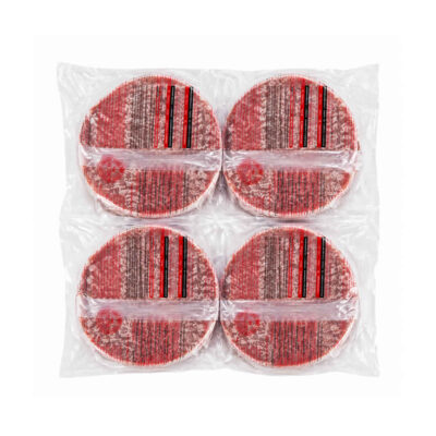 Hamburguesas de Res Plena 4ud de 90g
