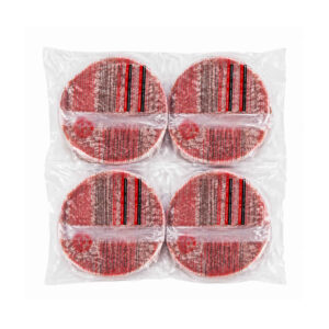 Hamburguesas de Res Plena 4ud de 90g