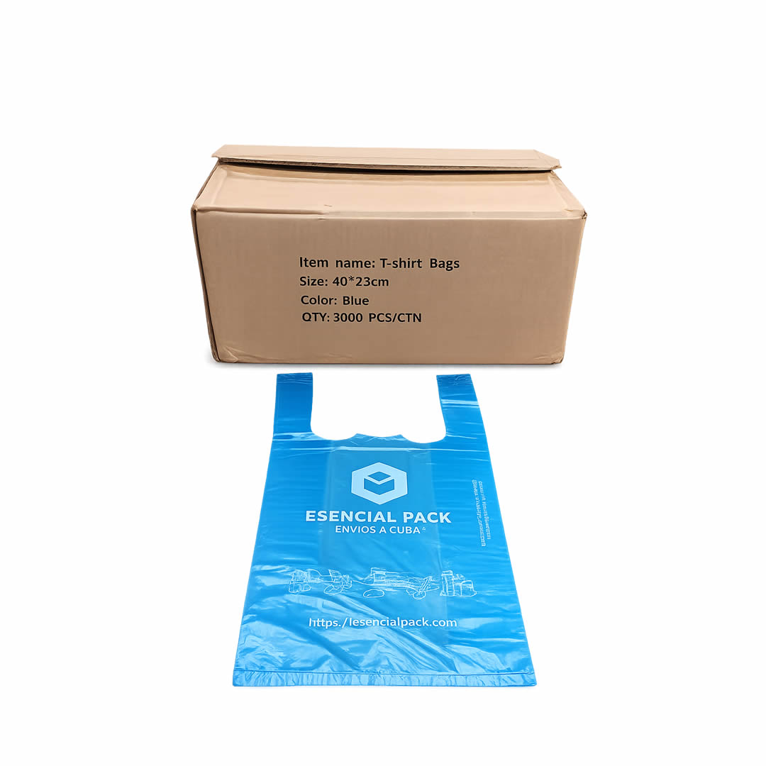 Jabas de Nylon Color Azul 3000ud