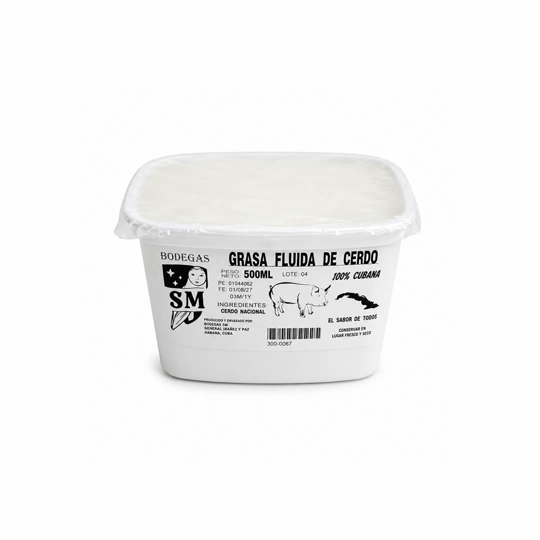 Manteca de Cerdo Fluida 500ml