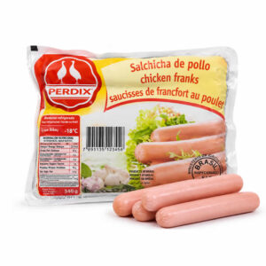 Salchichas de Pollo Perdix 4 paquetes de 340g
