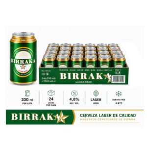 Cerveza Birraka 24ud de 330ml alc. 4,8%