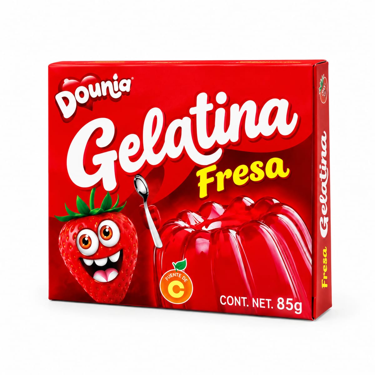 Gelatina Sabor Fresa Dounia 85g
