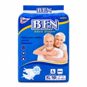 Pañales para Adultos BEN Talla XL 10 pcs