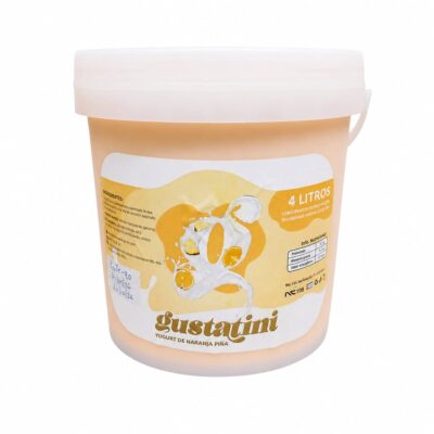 Yogur Naranja Piña Gustatini 4Lt