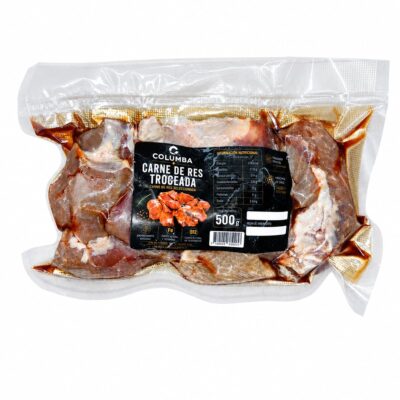 Carne de Res Troceada Columba 500G